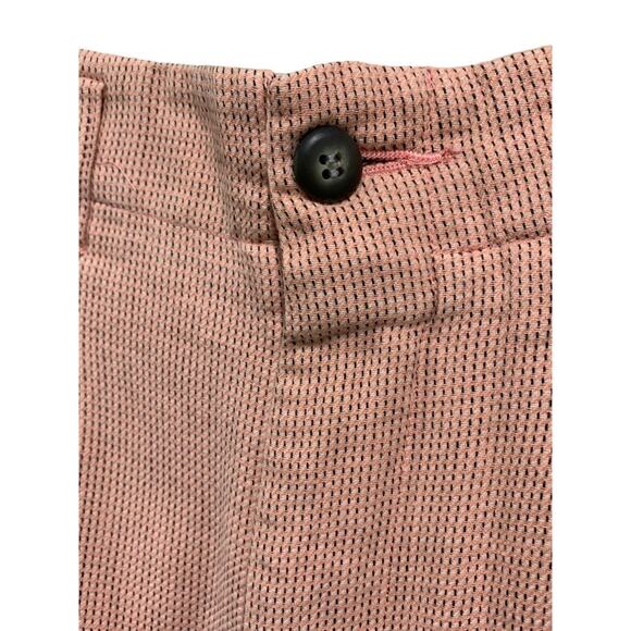 Size 9 Generra Collection Womens Vintage 1980s Pink Bermuda Shorts Cuffed - Picture 5 of 9